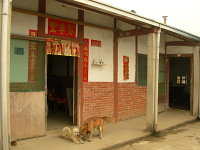 秀麗農莊保有原有的老厝的樸實風貌